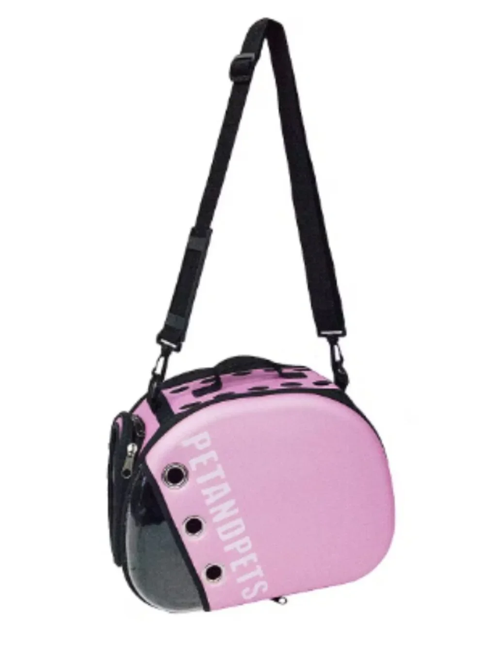 Petique Pet Carrier Bag with Adjustable Shoulder Strap - Pink